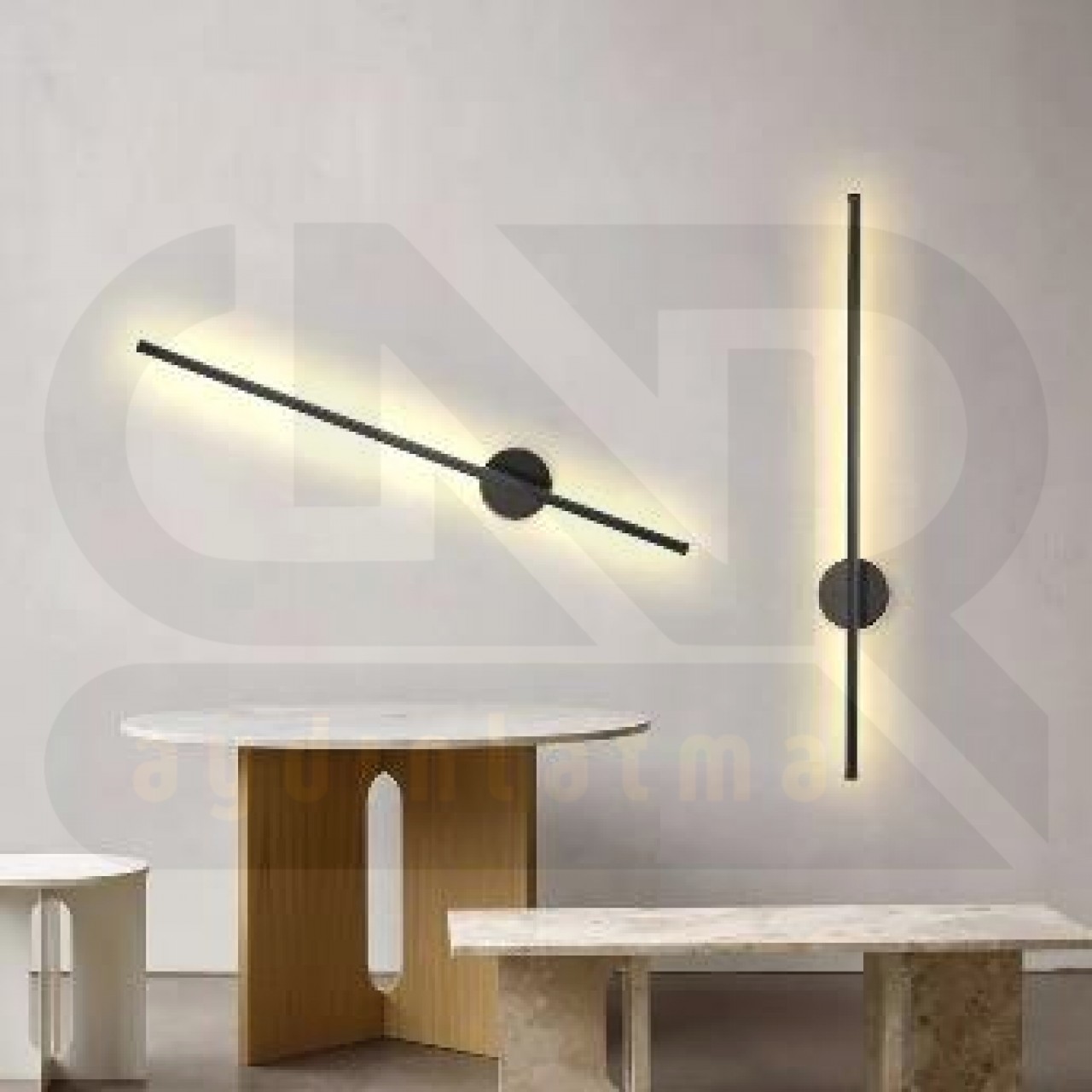 Ines Modern Sarkıt Led Aplik / Mutfak / Oda / Hol / Çocuk Odası Modern Ledli Aplik